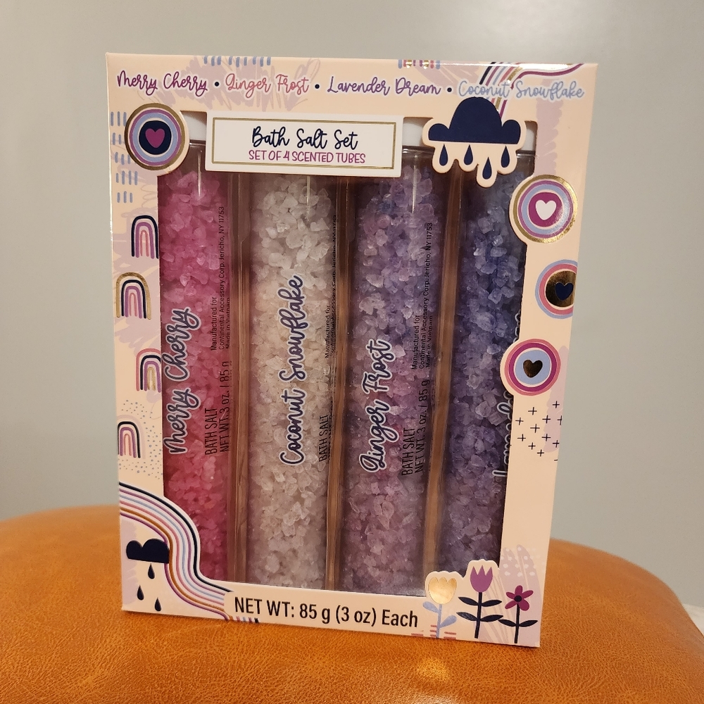 Bath salt set